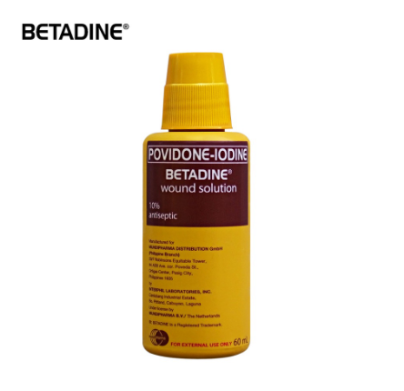 Betadine® (Povidone-Iodine) Wound Solution 60ml