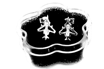 Unisilver 925 Sterling Silver Plane Earring Stud