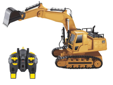 Full Functional Remote Control Excavator Construction Tractor Toys Gift Toys for Kids Birth