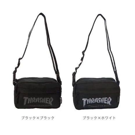 Black Fashion Men's Crossbody Bag Mesh Pattern Hip Pack Canvas Bag