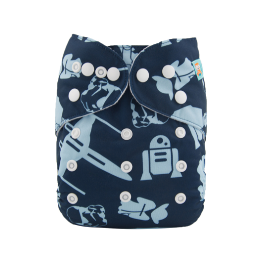 Alva Baby Cloth Diapers Washable Pocket Nappy Diaper Only D36