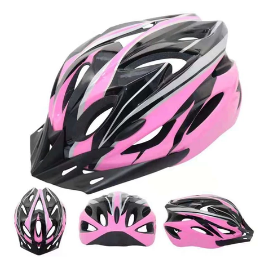 Cycling Helmet One-Piece Bicycle Folding Helmet Bicycle Helmet Men and Women Light Helmet Mountain H5