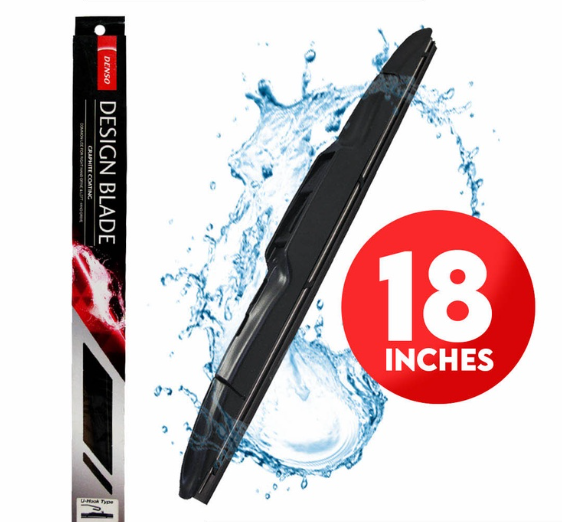 Denso Graphite Coating Wiper Blade U-Hook Type DDS-018L 18' ' / 450mm For Chevrolet, Ford, Honda