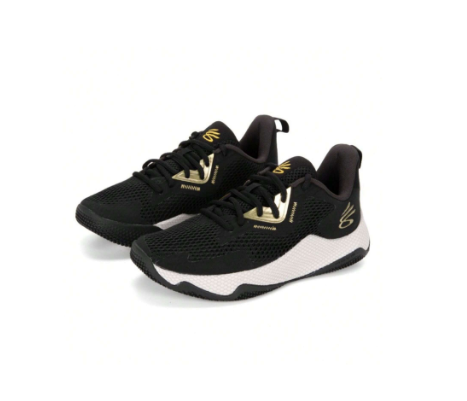 Under Armour Unisex Basketball Shoes Curry HOVR Splash 3 Low-Top Cushioned Court Shoes, Recommend Ordering 0.5-1 Size Up