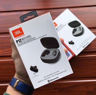 JBL P12 Super Long Standby Bluetooth Earphone Touch 5.0 Binaural Call Wireless Bluetooth Earphone