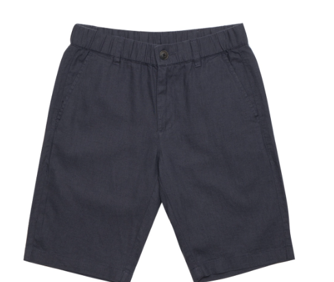 GIORDANO Men's Cotton Linen Bermuda Shorts