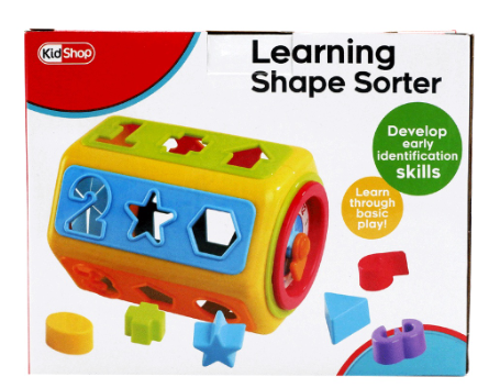 KidShop Learning Shape Sorter