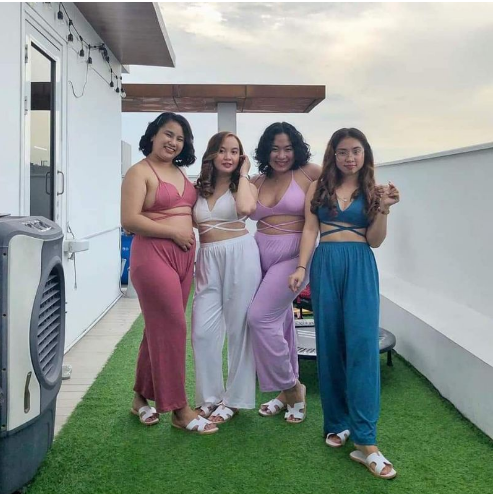 New Beach Summer Terno Pants Padded Swimsuit