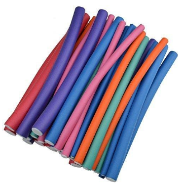 10Pcs Large Flexible Light Weight Twist Hair Rollers Foam Sponge Curlers