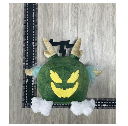 Blox Fruits Plush Toys Blox Fruits Game Peripheral Fruit Leopard Print Box Plush Toy Purple Box Doll B14