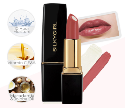 SilkyGirl Moisture Balm Lipcolor Mandarin