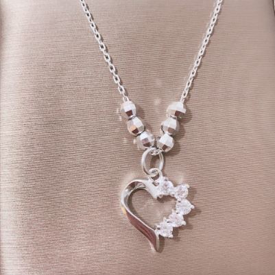 Italy Silver Korean Fashion Jewelry Accessory Ladies' Necklace N009