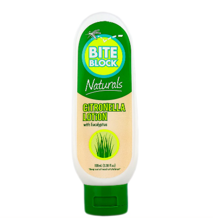 Bite Block Naturals Citronella Lotion with Eucalyptus 100ml