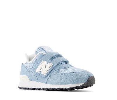New Balance 574 Hook & Loop Boys Sneakers Shoes - Blue