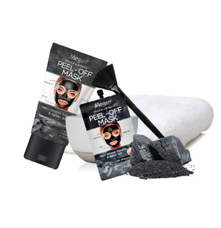 MEGAN Detox and Lightening Peel Off Mask with Charcoal Extract 50g