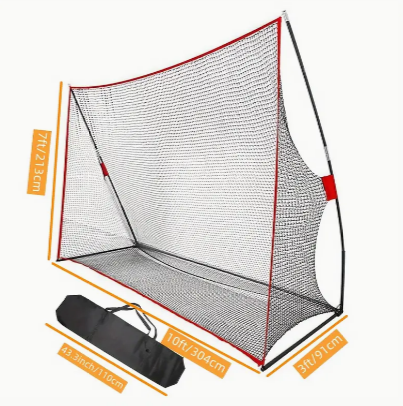 Golf Hitting Net, Golf Training Net With Carry Bag For Indoor And Outdoor Hitting Practice, Golf Training Aids