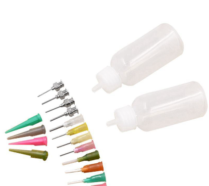 Henna Kit Applicator Nozzles Bottles Paste Tattoo (16 pc/Set)