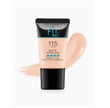 MAYBELLINE Fit Me Matte + Poreless Liquid Foundation Shade 115 18ML