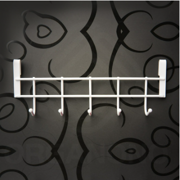 Organono Multipurpose Screwless Metal Hook 5 Headed Hanging Hook Cabinet Accessory