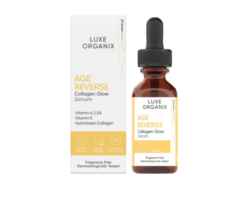 Luxe Organix Age Reverse Collagen Glow Serum 30ml