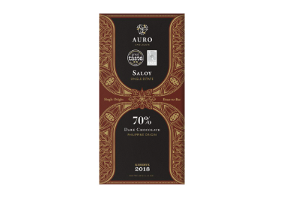 Auro Chocolate 70% Dark Chocolate Saloy Single-Estate 60g