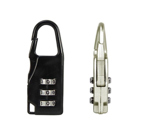FSF Dial Digits Code Number Password Combination Padlock Safety Travel Security Lock for Luggage
