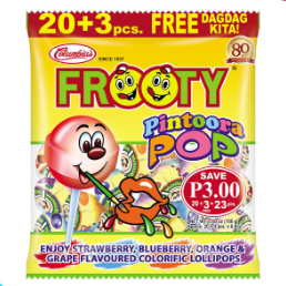 Columbia Candies: Frooty Pintoora Pop