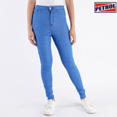 Petrol Ladies' Basic Denim Power Shaper 13891-U Light Shade