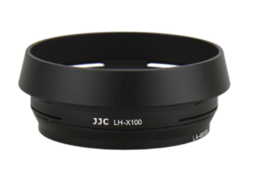JJC LH-JX100 Metal Lens Hood for Fuji Fujifilm X100V X100 X100S X100T X100F Camera Replace LH-X100 AR-X100 Filter Adapter Ring