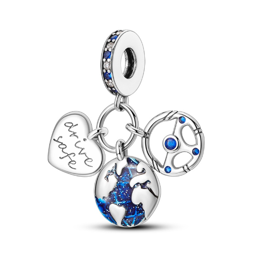 Pandora Pendant 100% S925 Silver Charm Suitable For Bracelet Exquisite Jewelry Gift Fashionable S9