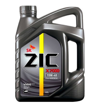SK ZIC X7000 15W-40 Fully Synthetic Heavy Duty Diesel Engine Oil 4L