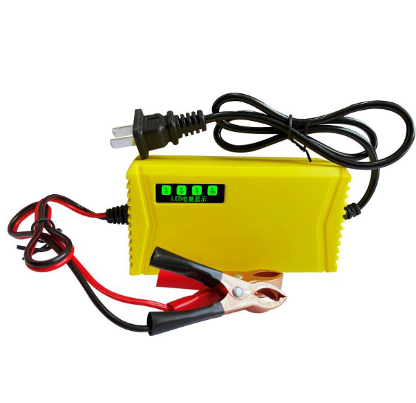 Smart Car Motorcycle Battery Charger 12V 3A Full Automatic 3 Stages Lead Acid AGM GEL Intelligent LC