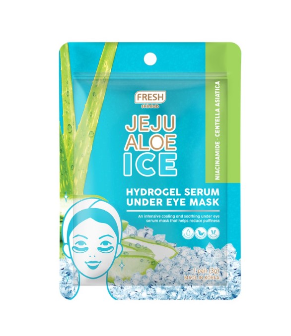 Fresh Skinlab Jeju Aloe Ice Hydrogel Serum Under Eye Mask 1 pair