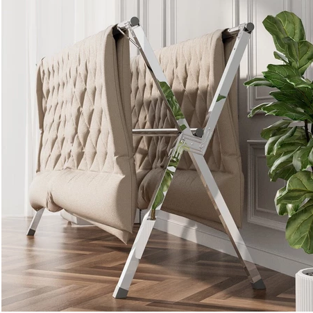 Imuto Foldable Sampayan Stainless Clothes Rack Indoor/Outdoor Laundry Rack Hanger For Clothes Rack