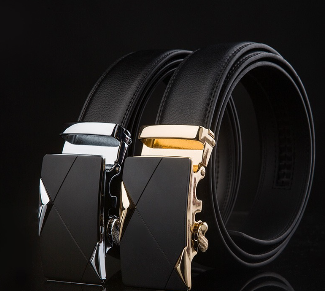 Multiple Fashionable Style Men's High Quality Black Belt For Him