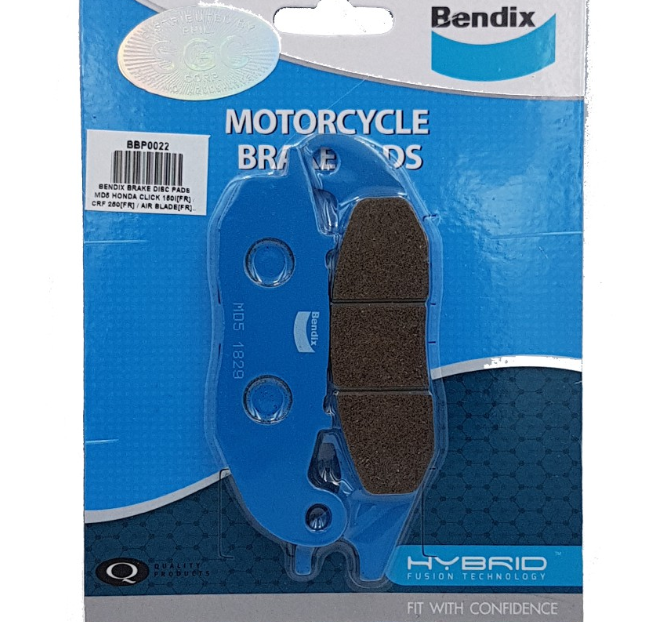 Bendix Brake Pads MD5 for Click 150i Front