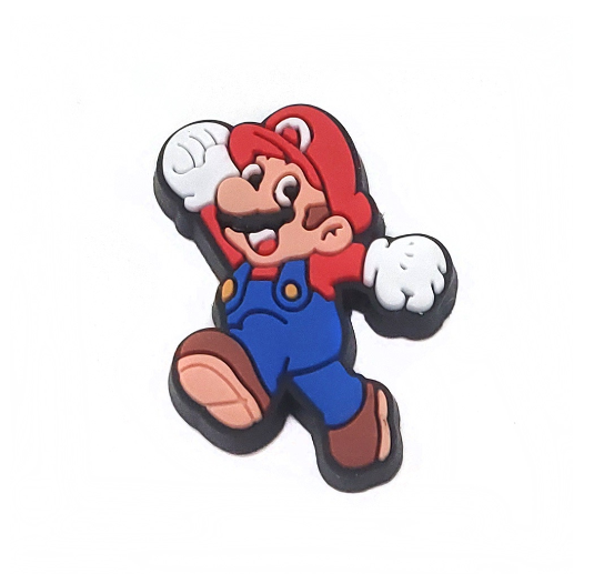 Cute Mushroom Flower Jibbitz for Crocs Pin Super Mario Game Croc Jibbits Star Shoe Charms Dragon Jibits Charm Men Shoes Accessories M10