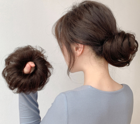 Women Convenient Wigs L57Ad171 Brown Sepia  Black