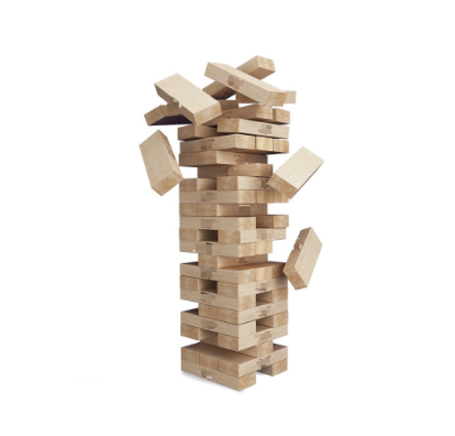 Wooden BLOCKS 54PCS HARDWOOD BLOCKS high-quality Wood Blocks