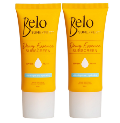 Buy 1 Take 1 Belo SunExpert Dewy Essence Sunscreen SPF50 50mL