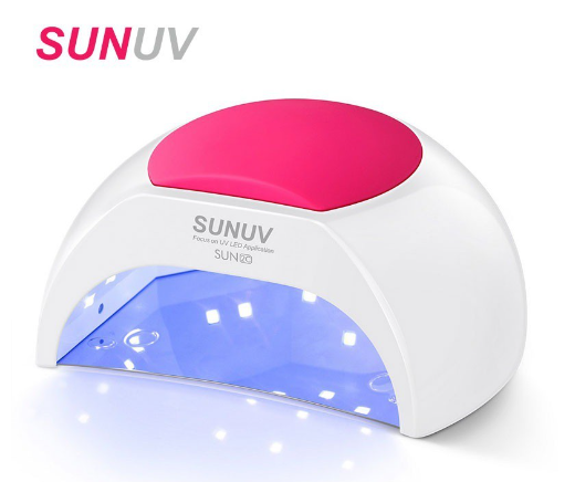 SUNUV Sun2C UV Lamp 48W UV Nail Lamp for Professional Nail Salon Nail Dryer with Auto Sensor Nail Art