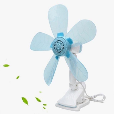Mini Home Electric Fan W/Clip Clove Fan Anti Heat