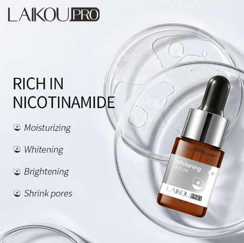 LAIKOU PRO Whitening Face Serum Fade Darkspots Glow Essence Skin Care 12ML