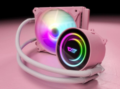 DarkFlash Dx120 CPU Liquid Cooler RGB 120 mm Pwm Fan 5V 3Pin Sync Water Cooling
