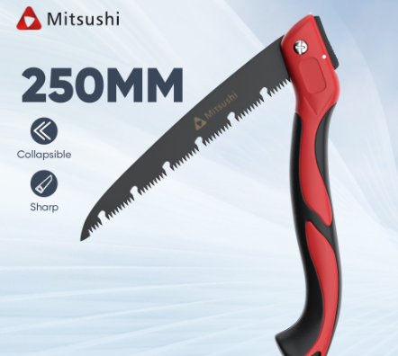 Mitsushi Sk5 Hand Saw Sawing Tree Pruning Saw Felling Portable Folding Saw Three-sided grinding