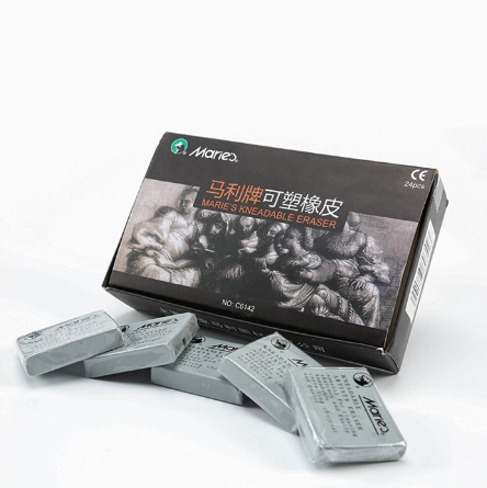 SeamiArt 1 Pc. Kneadable Eraser For Sketching Highlight Shading Art Suppliers Stationery