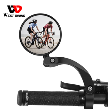 WEST BIKING Bicycle Rear View Mirror 360 Angle Adjustable Handlebar Mtb Road Rear