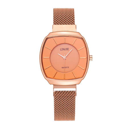 ew style magnetic buckle mesh strap quartz watch Simple and fashionable couple watch Trendy European and American 01