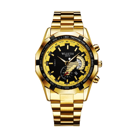 Original Luxury Fashion Luminous Waterproof Quartz Calendar Men's Watch Fashion Casual Wrist Watch M003