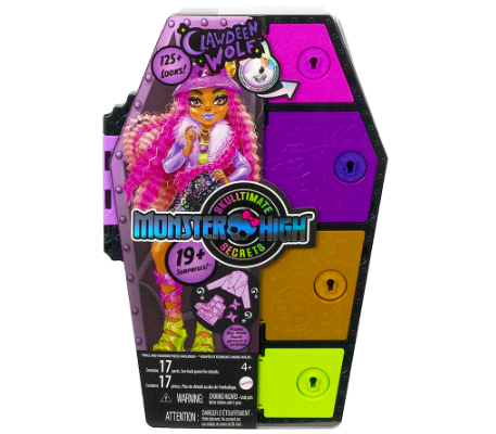 Monster High Clawdeen Wolf Skulltimate Secrets Doll